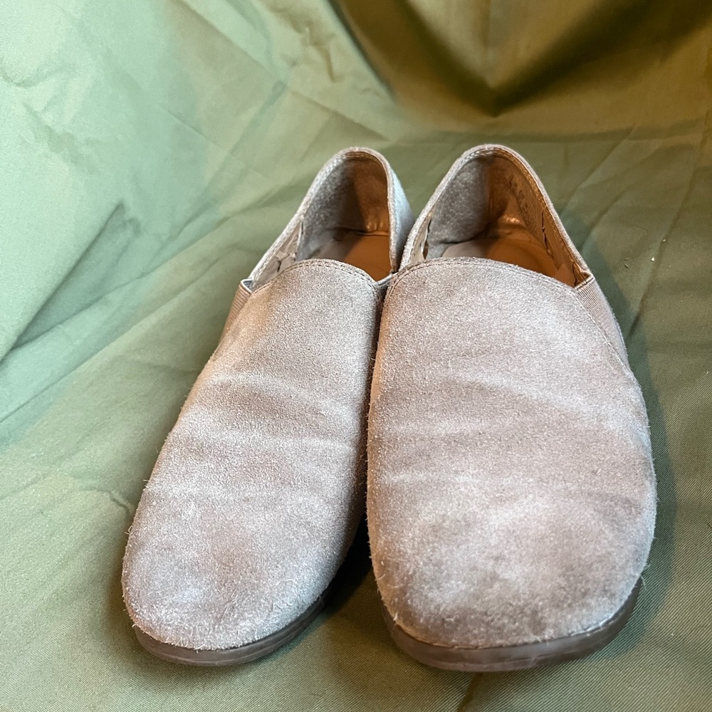 Franco Sarto Leather Loafers - Tan